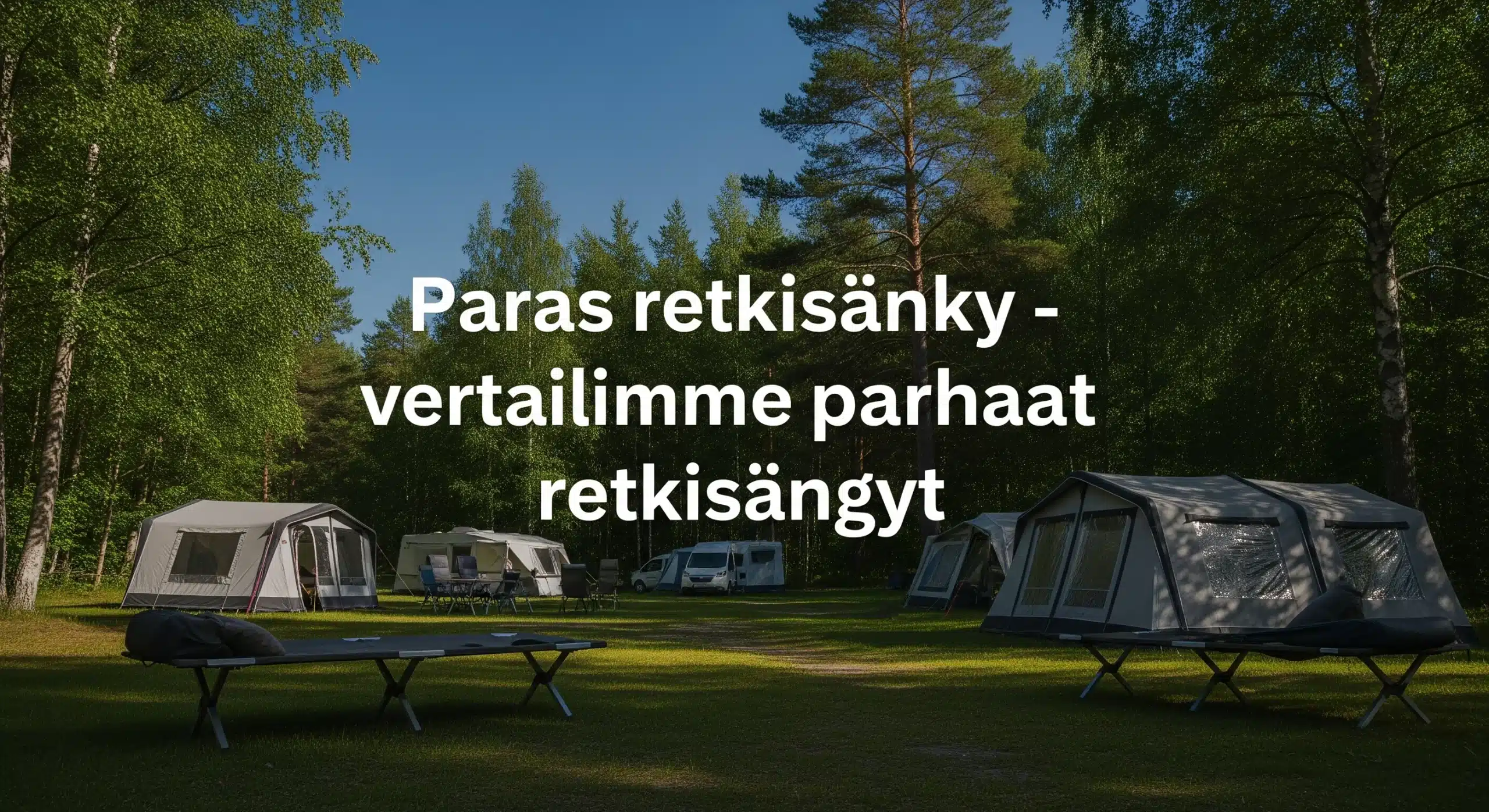 parhaat retkisängyt kansikuva
